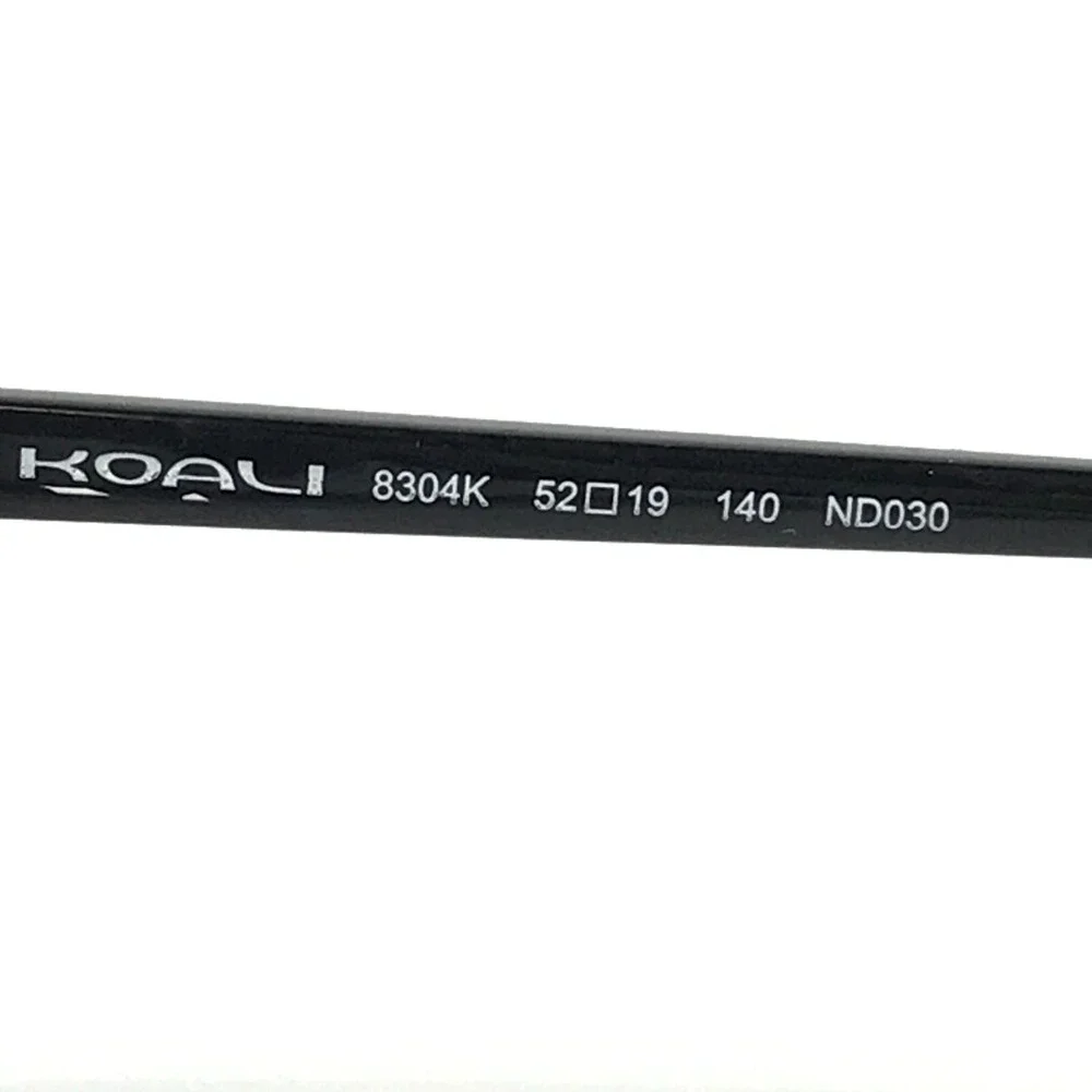 Morel Eyeglasses Frames KOALI 8304K ND030 Black Clear Cat Eye Full Rim 52-19-140